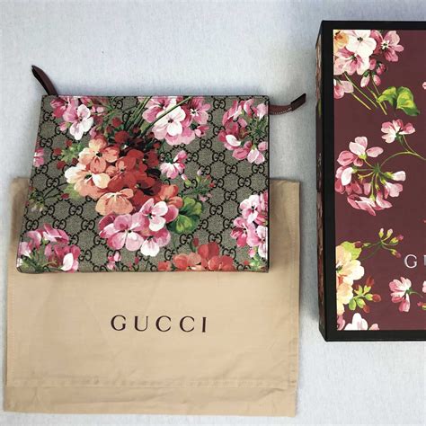 gucci blooms camera bag|Gucci Bloom make up bag.